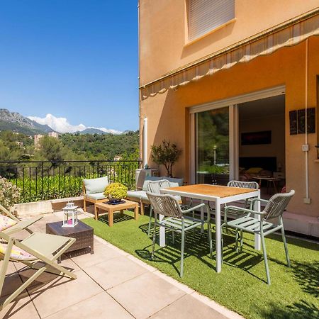 Mon Appart Avec Terrasse Et Piscine Рокбрюн-Кап-Мартен Екстер'єр фото