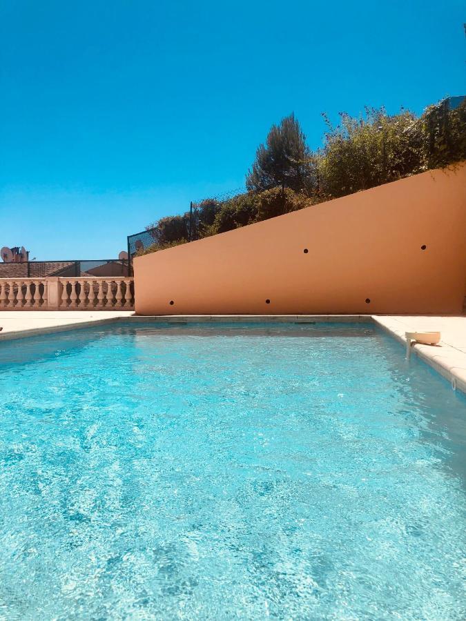 Mon Appart Avec Terrasse Et Piscine Рокбрюн-Кап-Мартен Екстер'єр фото