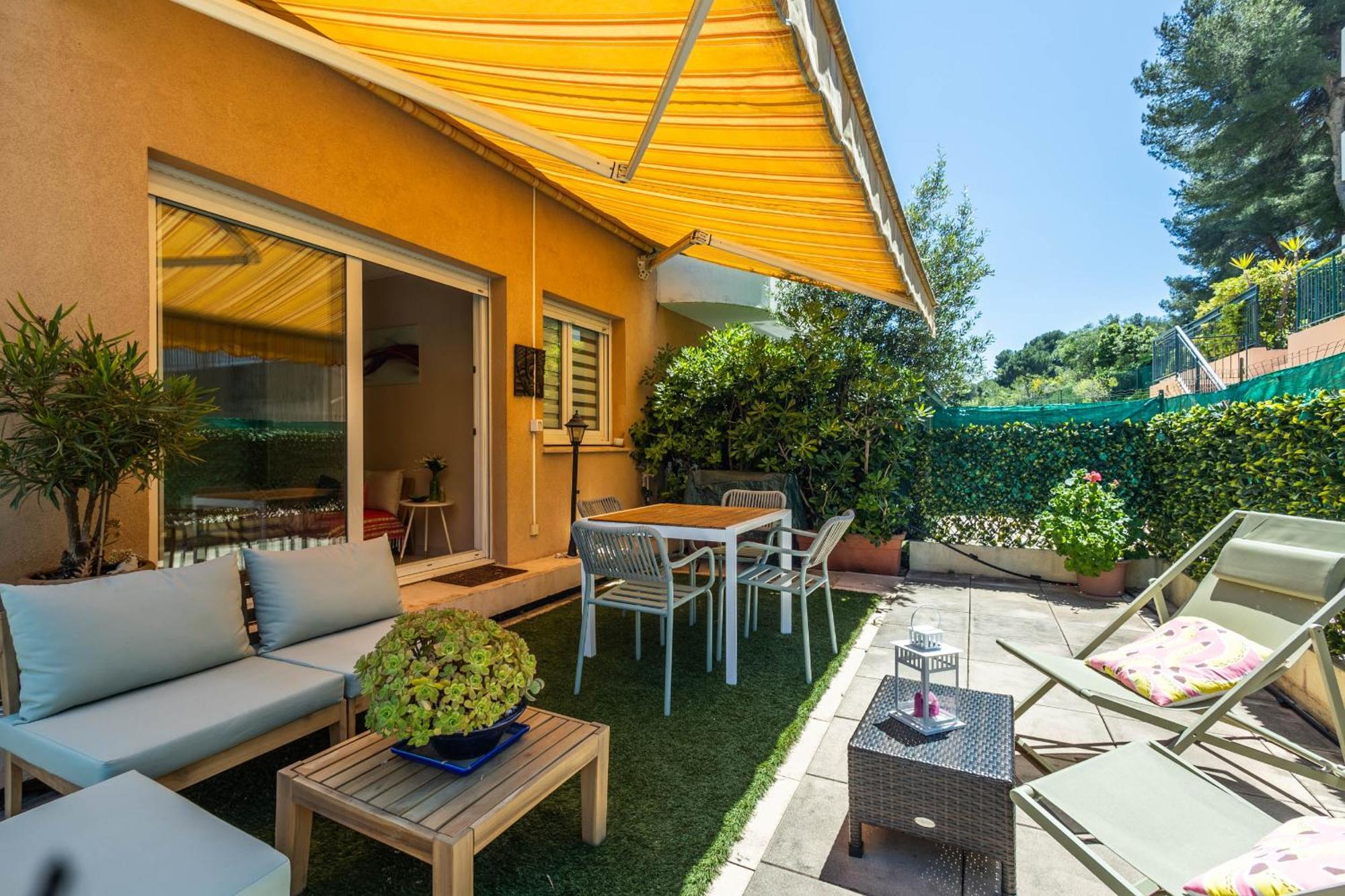 Mon Appart Avec Terrasse Et Piscine Рокбрюн-Кап-Мартен Екстер'єр фото